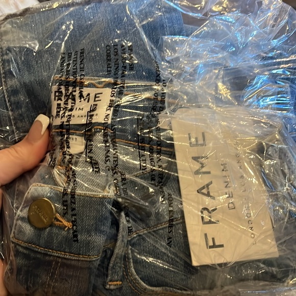 FRAME denim Forever Karlie in Fairfax deluxe.  Skinny Jean NWT Size 31 jeans - Picture 7 of 8
